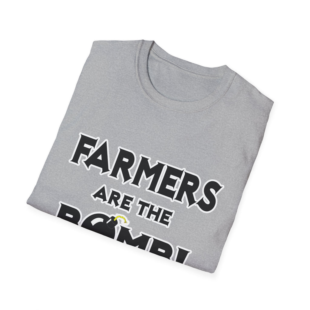 Farmers Are The Bomb! - Unisex Softstyle T-Shirt