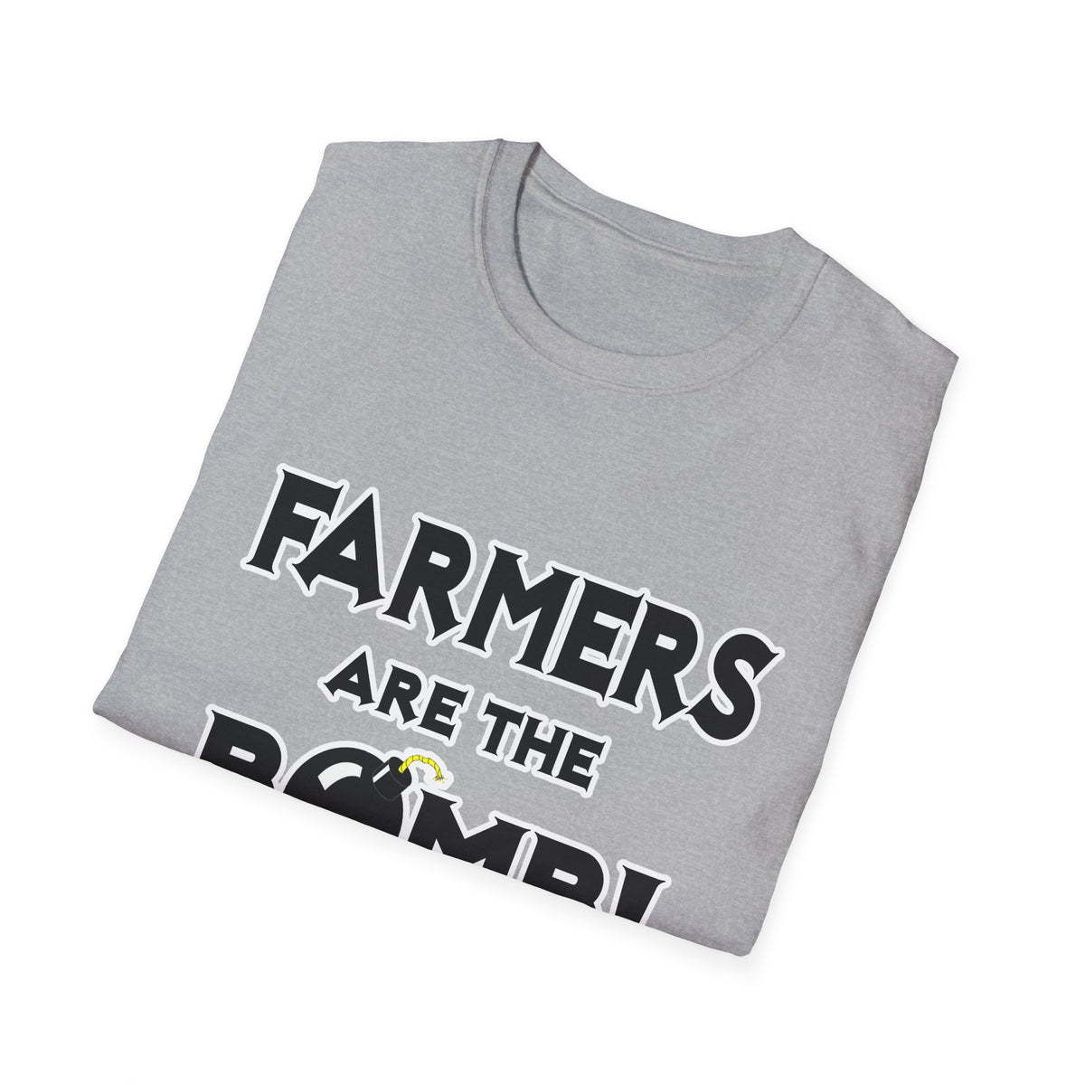 Farmers Are The Bomb! - Unisex Softstyle T-Shirt