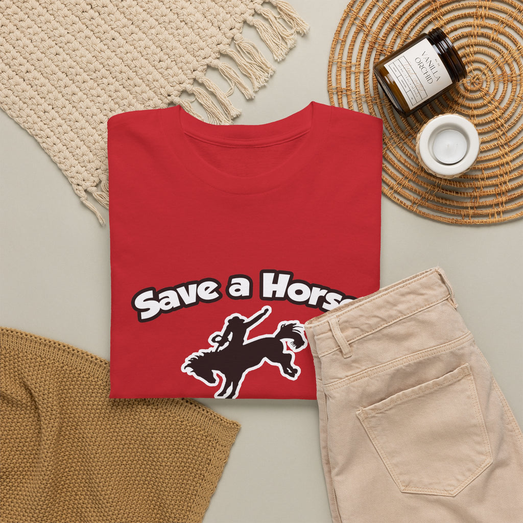 Save a Horse, Ride an Endocrinologist - Unisex Heavy Cotton Tee