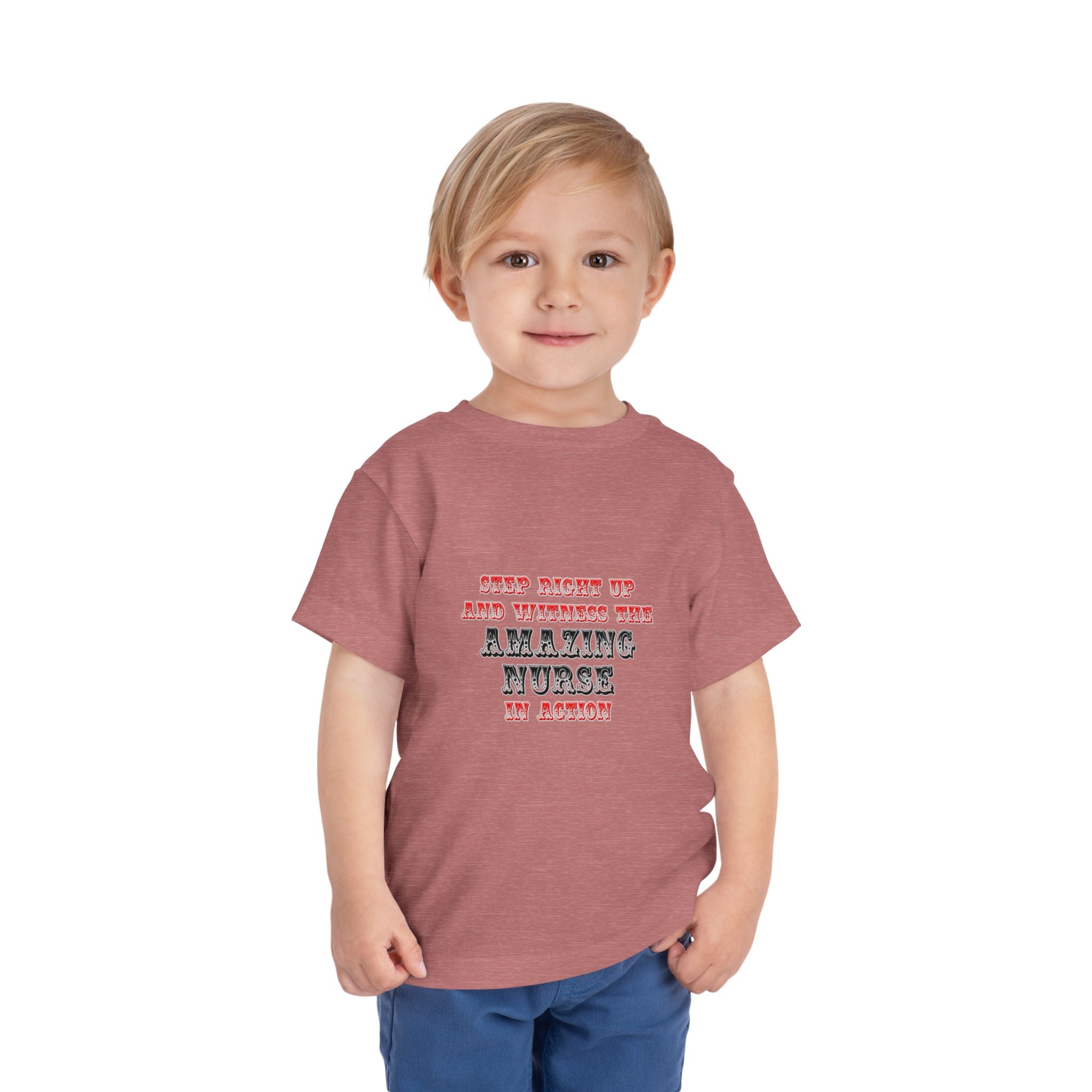 Amazing Nurse In Action - Toddler Short Sleeve Tee