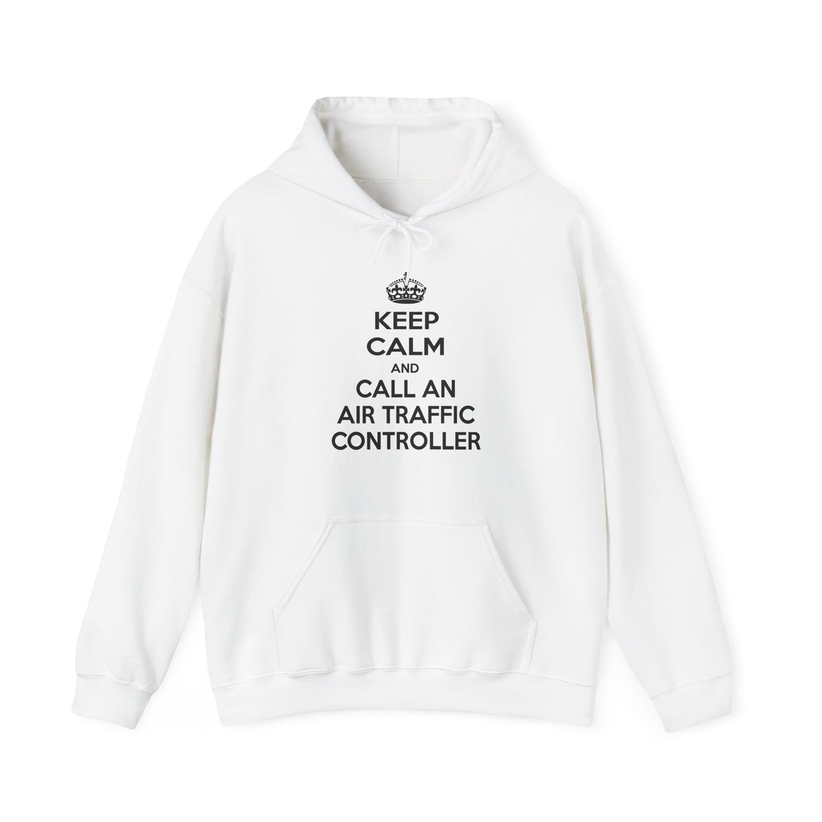 Keep Calm and Call an Air Traffic Controller - Unisex Heavy Blend™ Hooded Sweatshirt