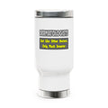 Dermatologists...Smarter - Stainless Steel Travel Mug with Handle, 14oz