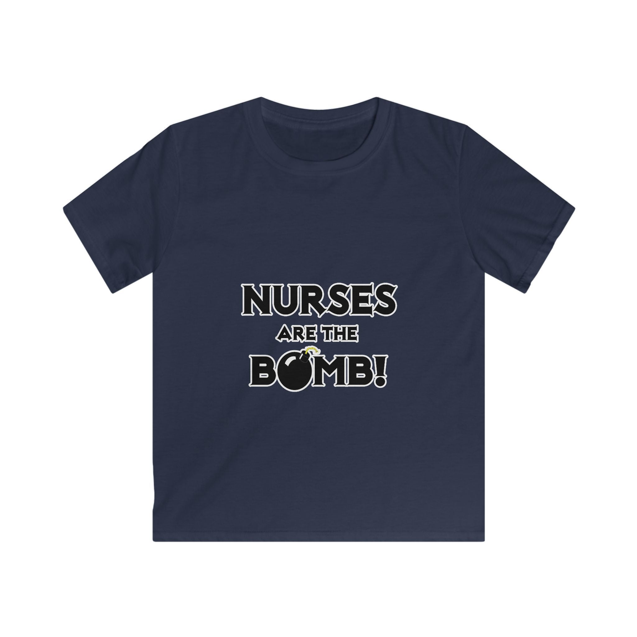 Nurses Are The Bomb! (2) - Kids Softstyle Tee