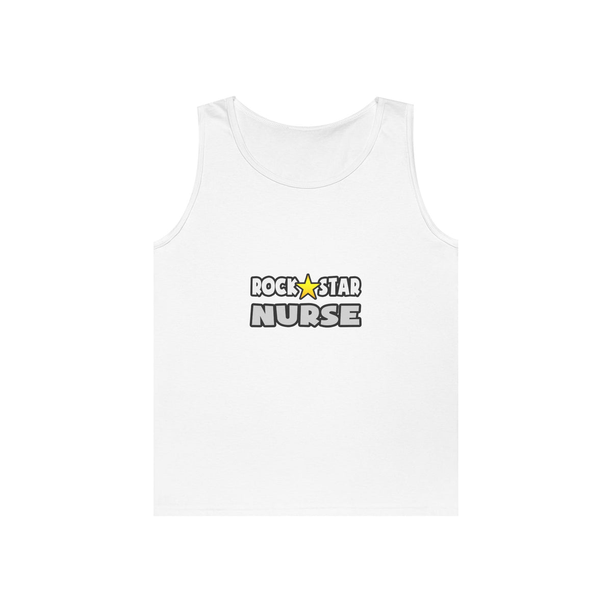 Rock Star Nurse (2) - Unisex Heavy Cotton Tank Top