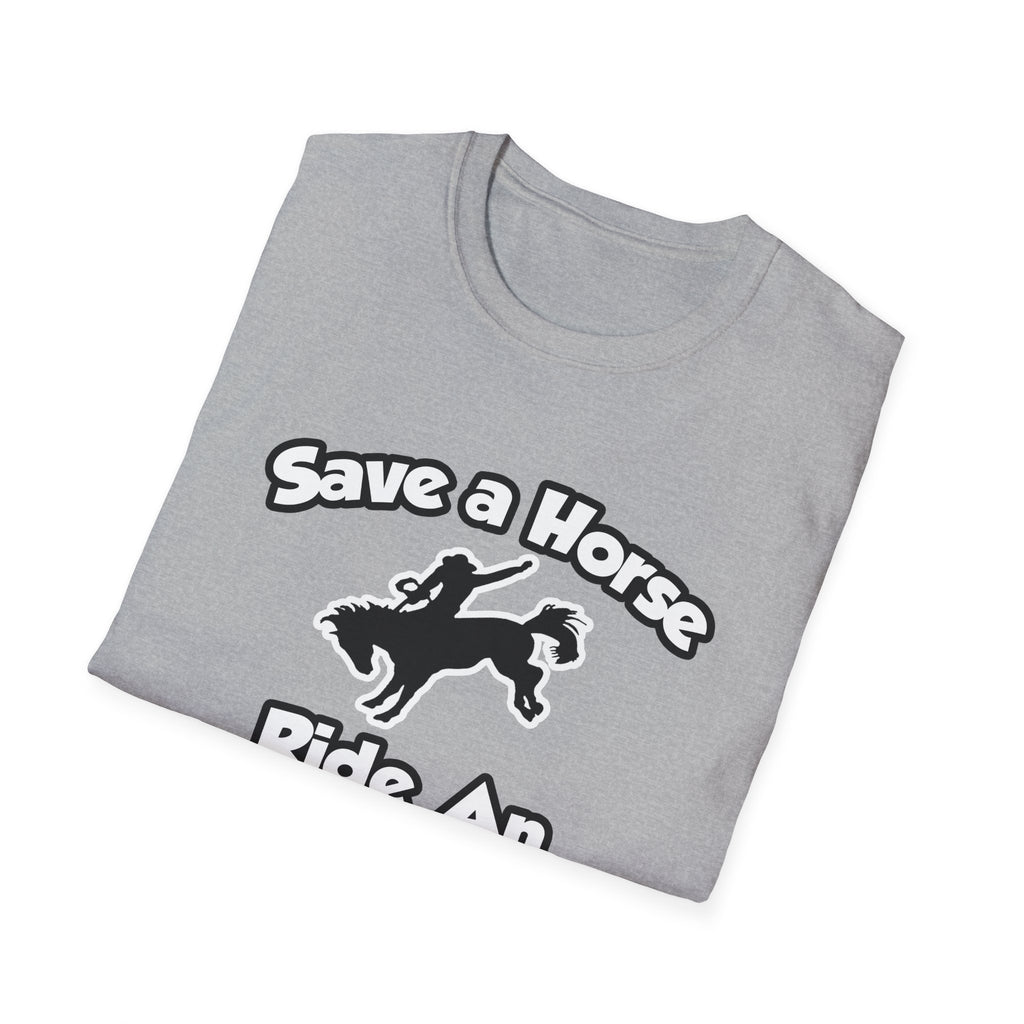 Save a Horse, Ride an Entomologist - Unisex Softstyle T-Shirt