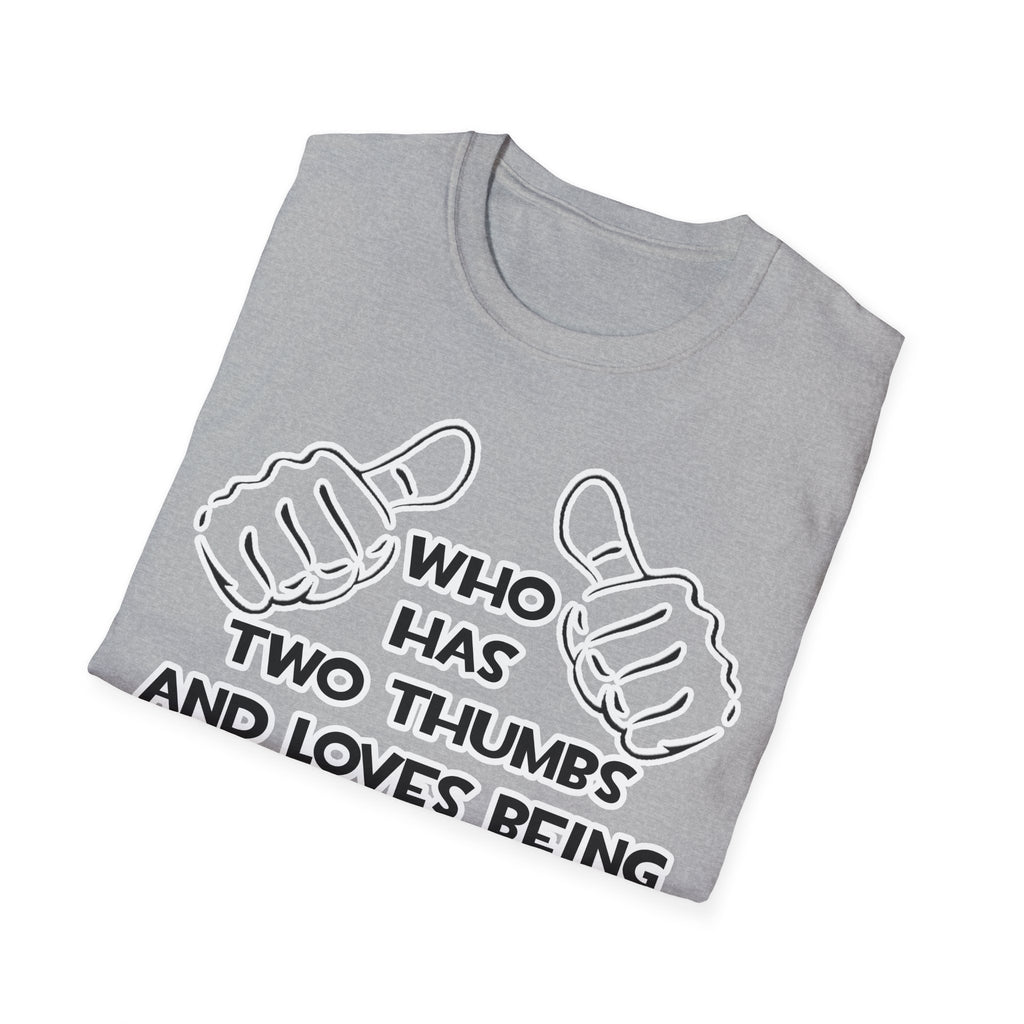 Two Thumbs...Electrical Engineer - Unisex Softstyle T-Shirt