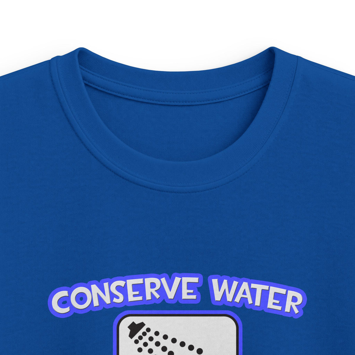 Conserve Water .. Shower With Dental Hygienist - Kids Softstyle Tee