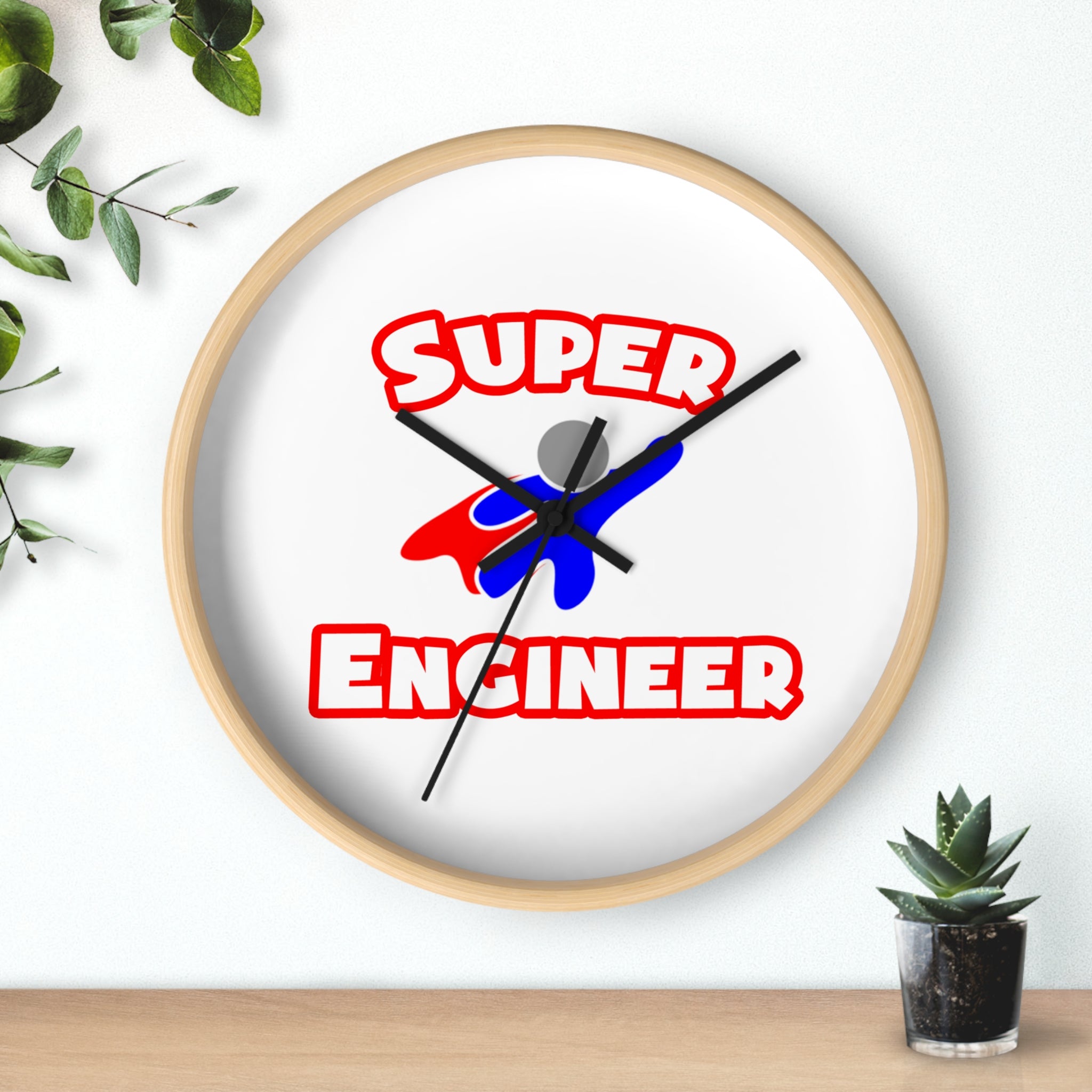 Super Engineer - Wall Clock