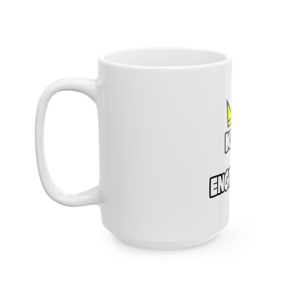 King of Engineering - Ceramic Mug, (11oz, 15oz)