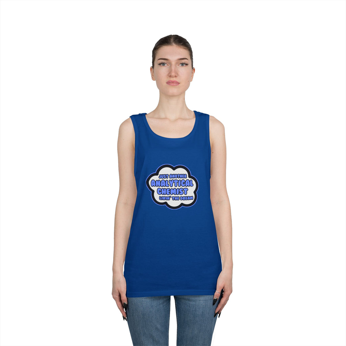 Analytical Chemist .. Livin' The Dream - Unisex Heavy Cotton Tank Top