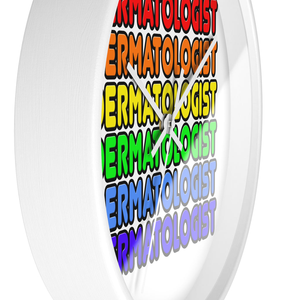 Rainbow Dermatologist - Wall Clock