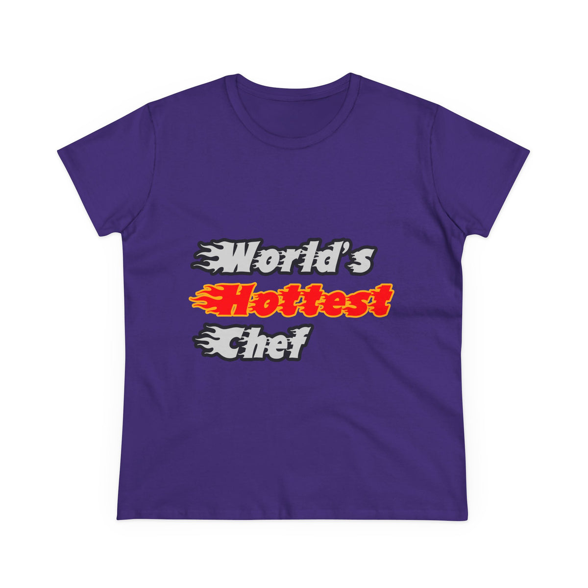 World's Hottest Chef - Women's Midweight Cotton Tee