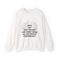 Two Thumbs .. Air Traffic Controller - Unisex Heavy Blend™ Crewneck Sweatshirt