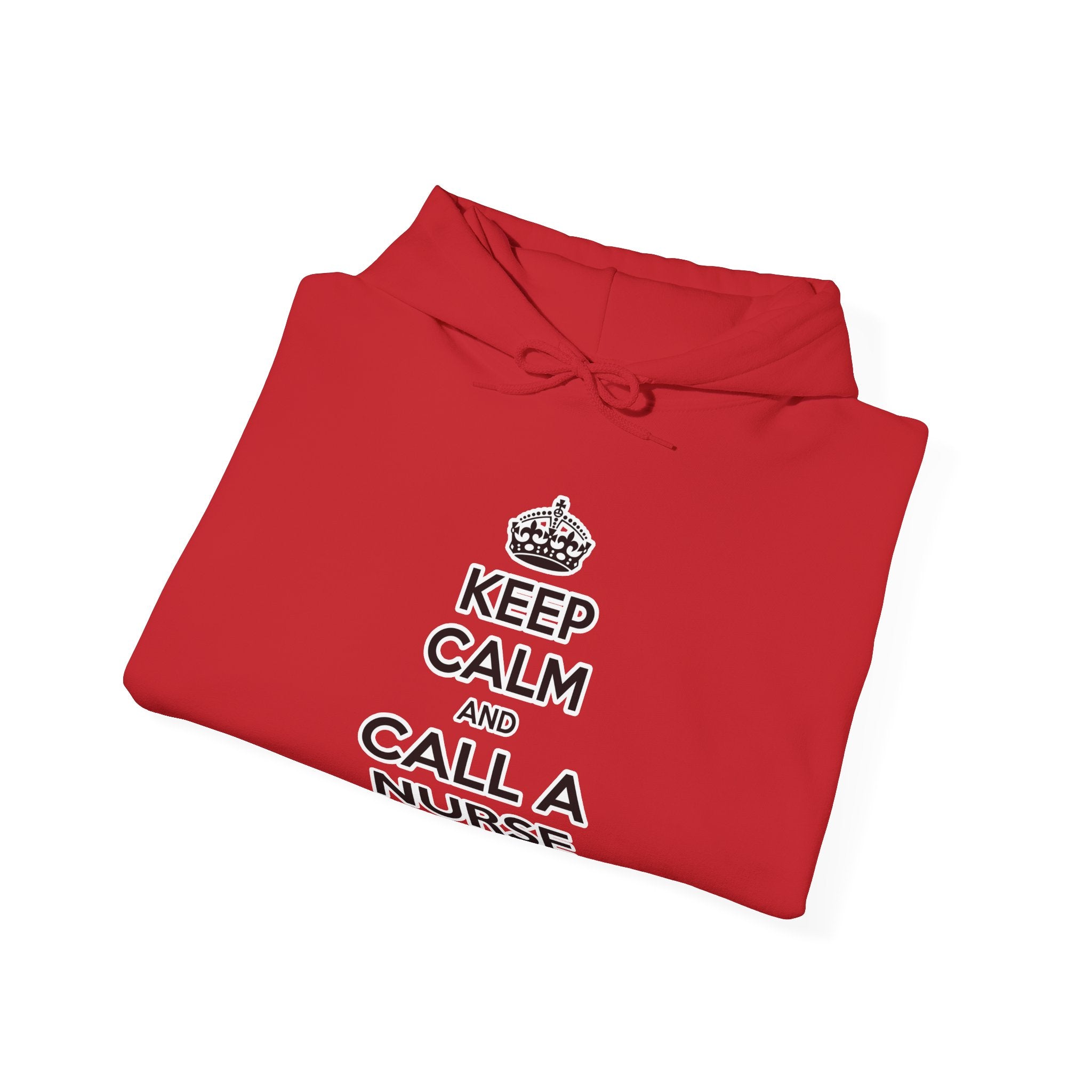 Keep Calm and Call a Nurse - Unisex Heavy Blend™ Hooded Sweatshirt