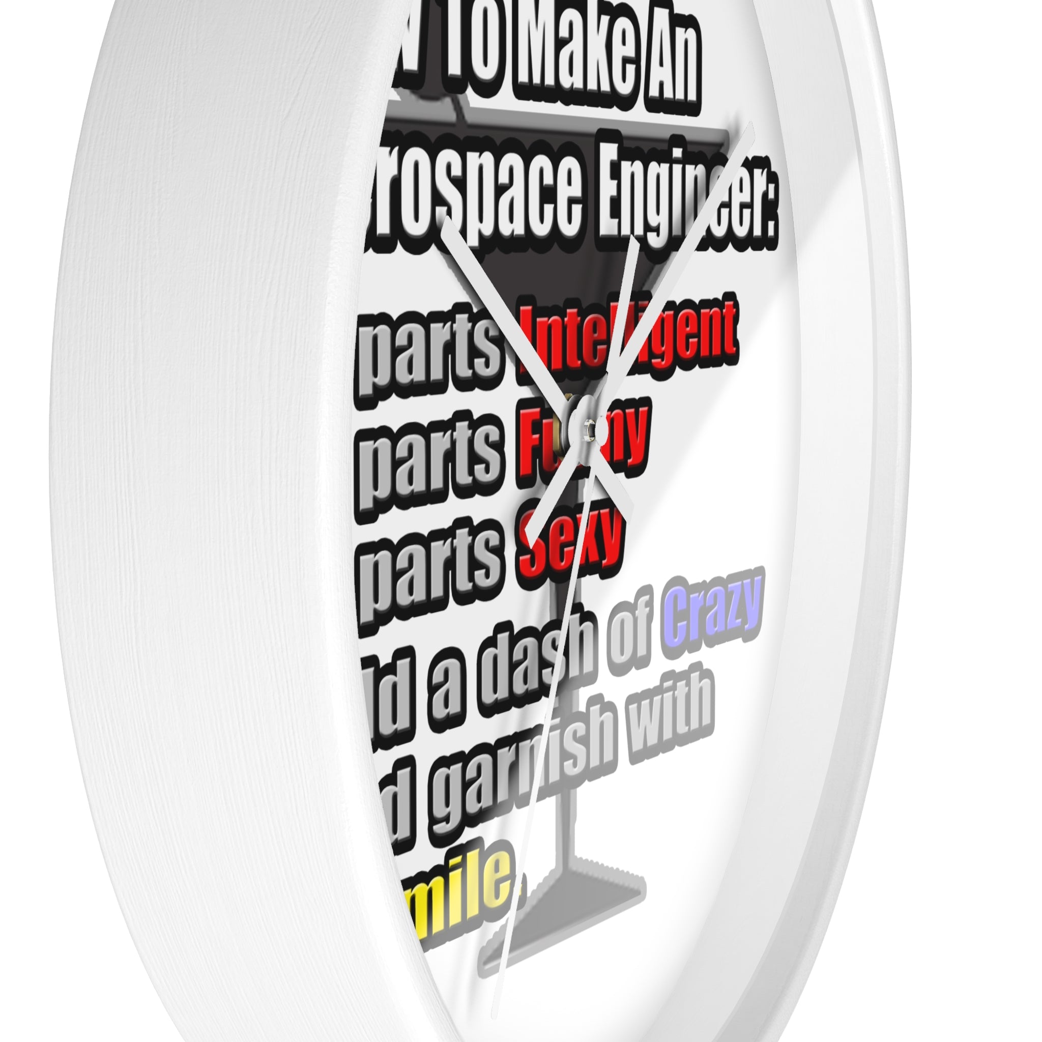 How To Make an Aerospace Engineer - Wall Clock