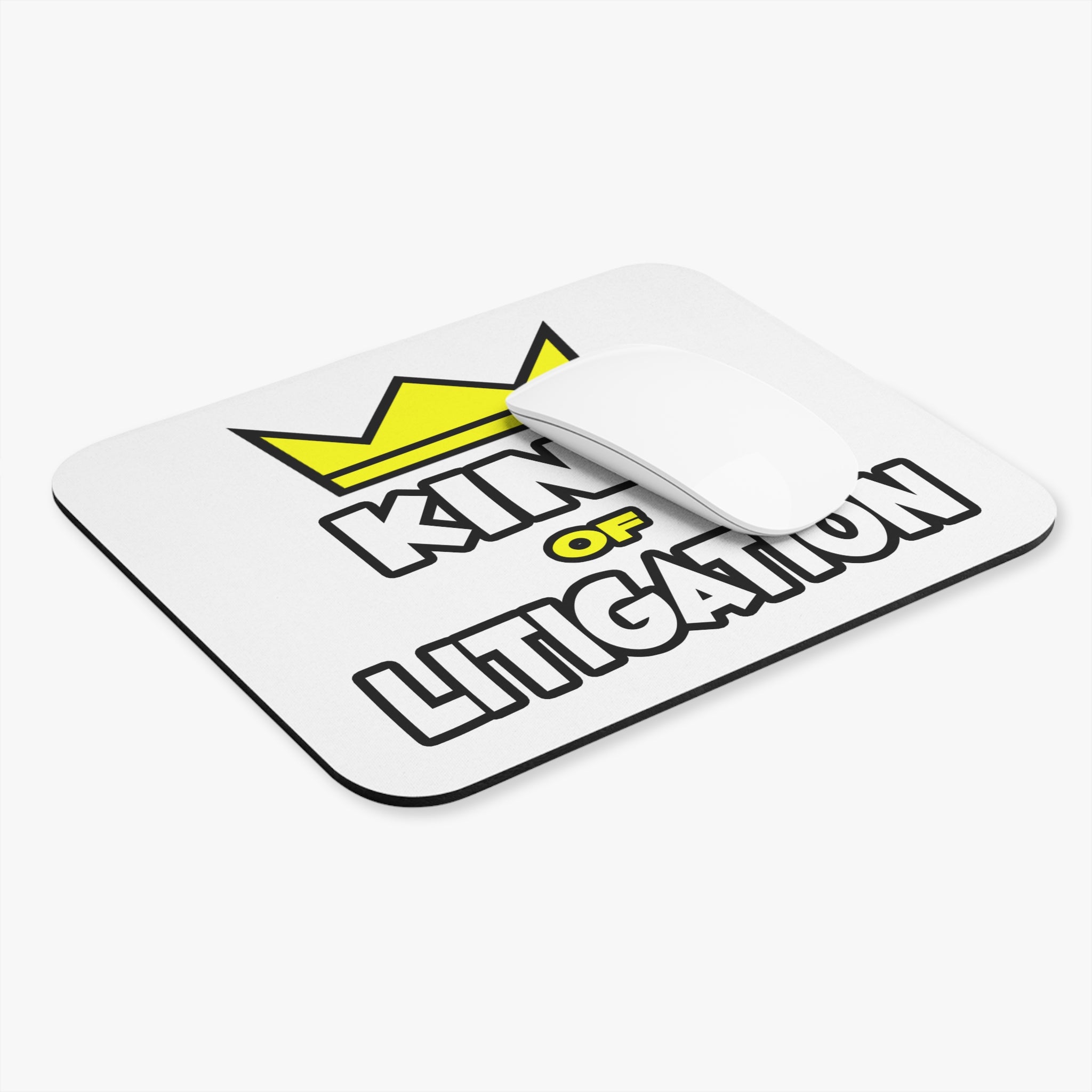 King of Litigation - Mouse Pad (Rectangle)