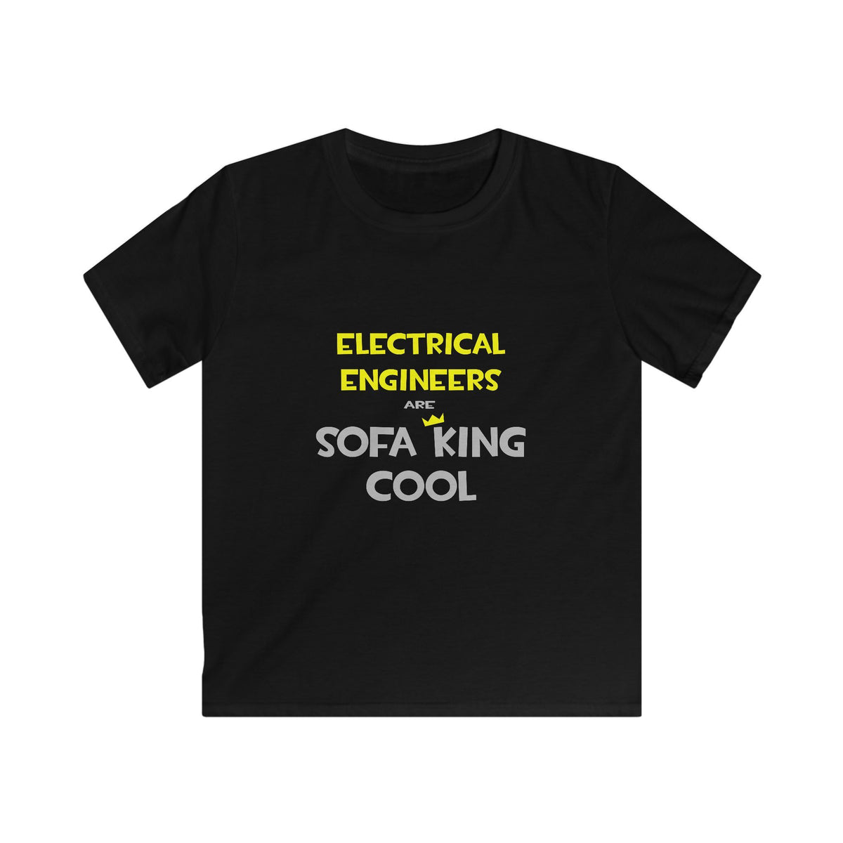 Electrical Engineers Are Sofa King Cool - Kids Softstyle Tee