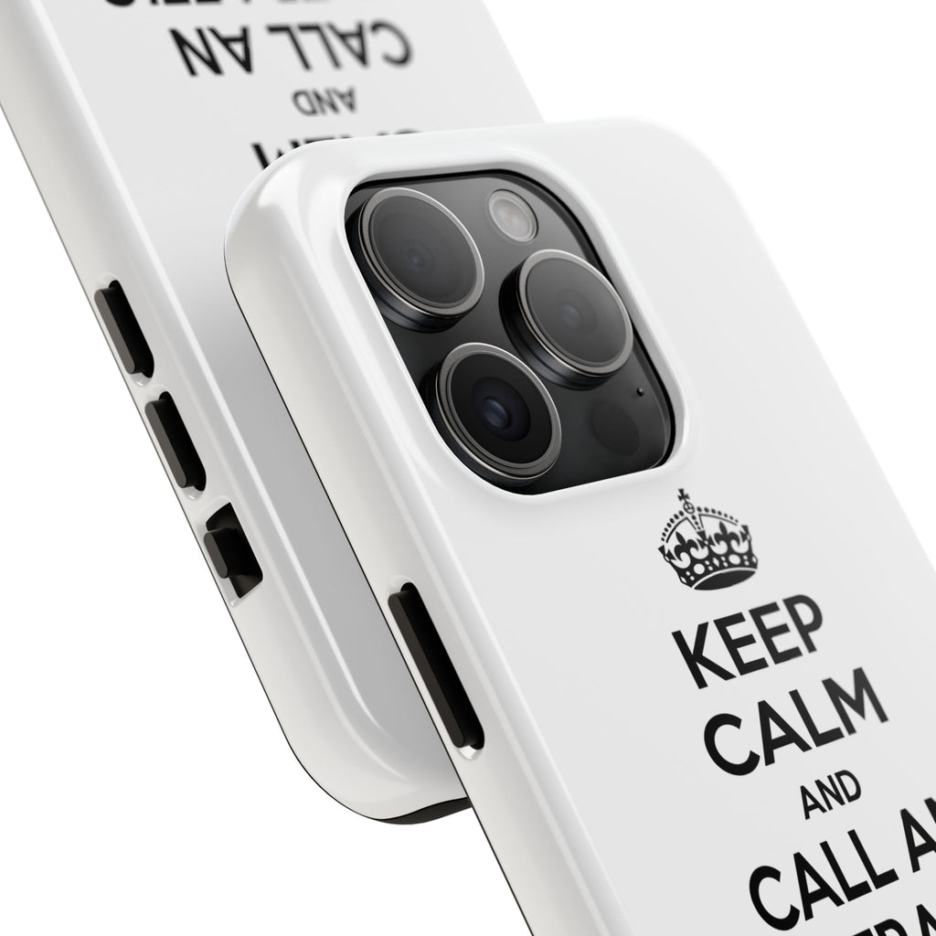 Keep Calm and Call an Air Traffic Controller - Tough Phone Cases