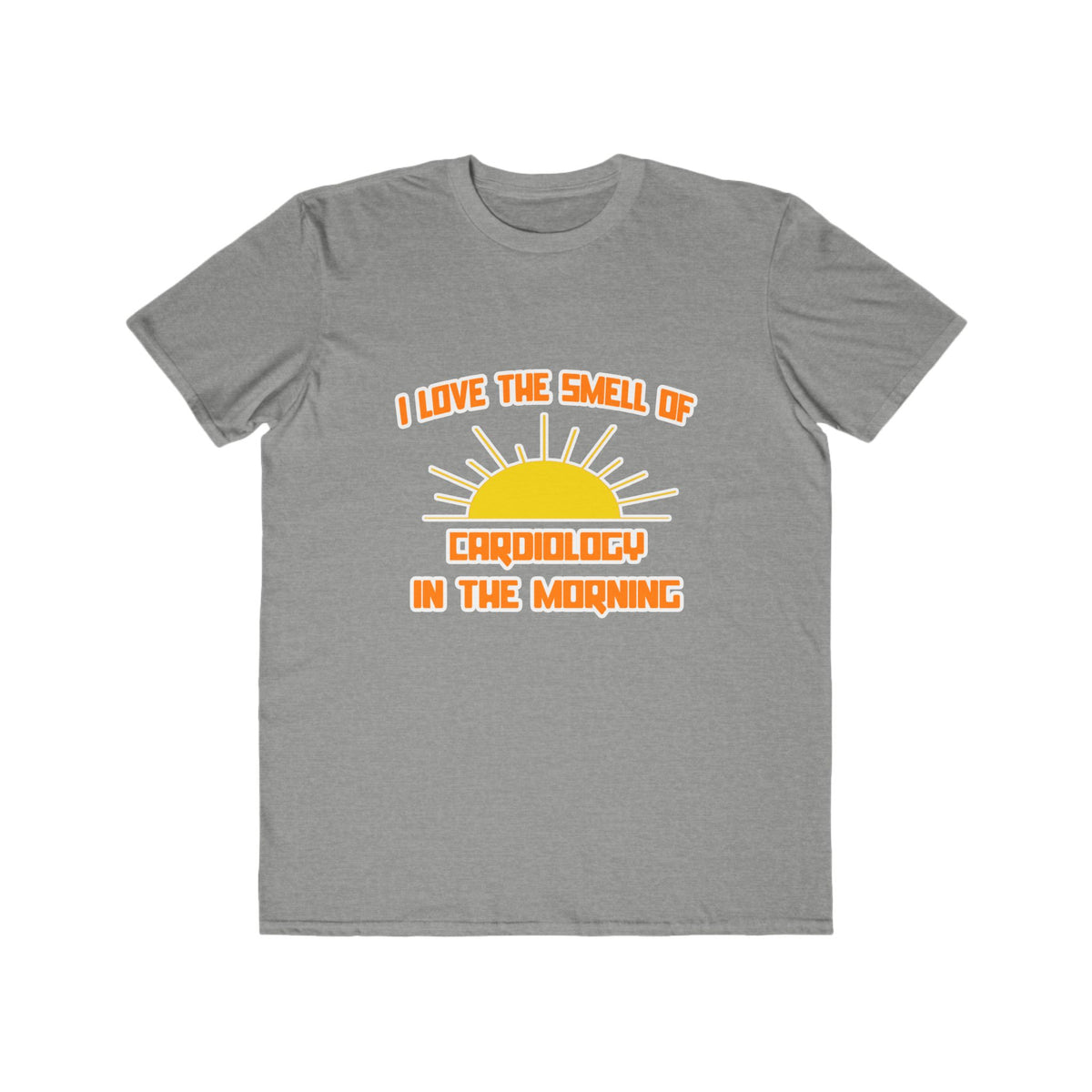 Smell of Cardiology in the Morning - Men's Lightweight Fashion Tee