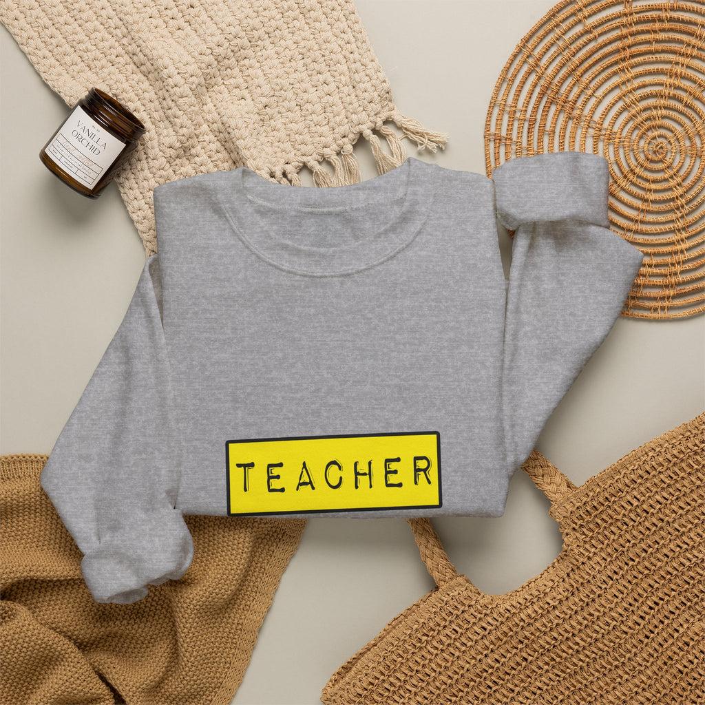 Teacher...Hardest Job You'll Ever Love - Unisex Heavy Blend™ Crewneck Sweatshirt