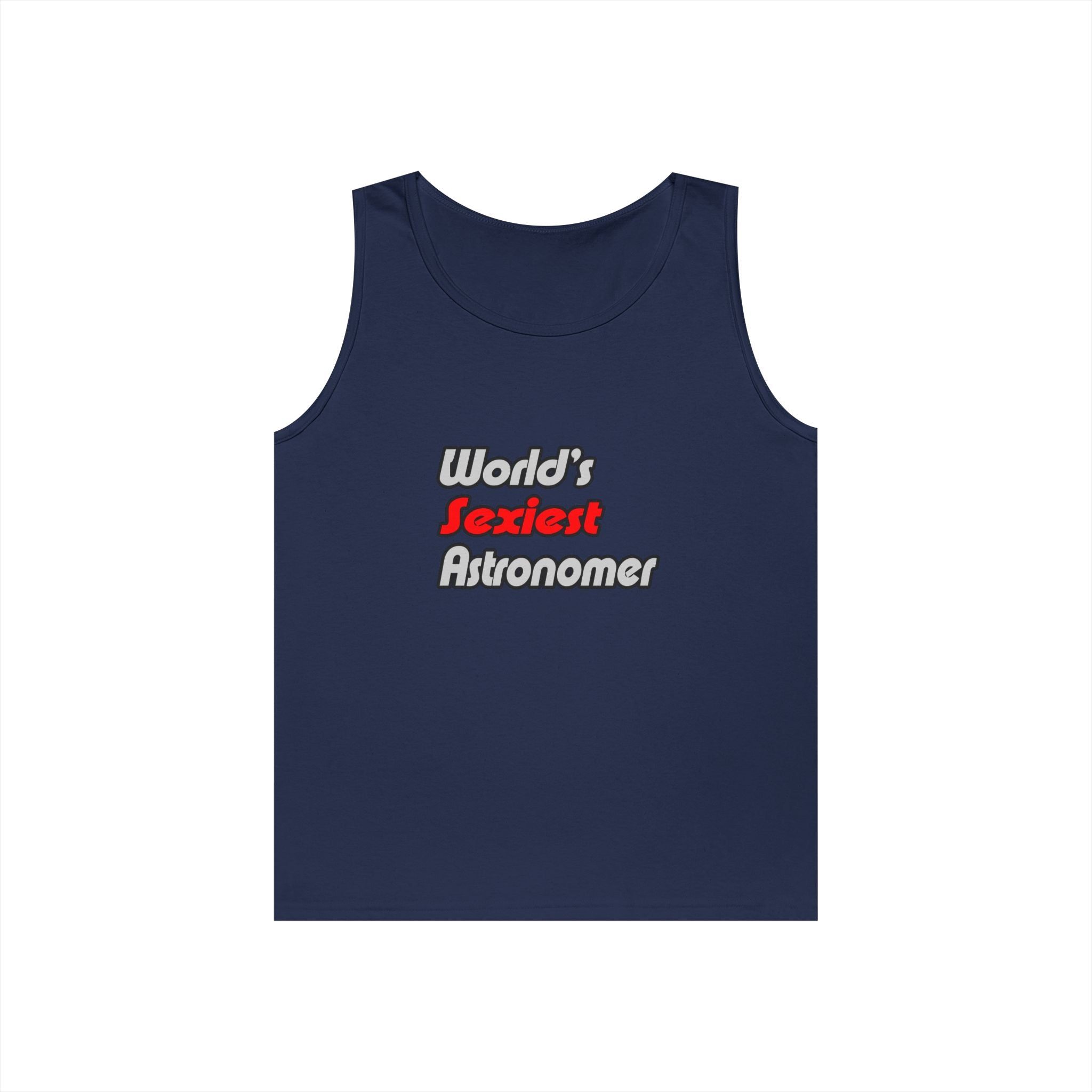 World's Sexiest Astronomer - Unisex Heavy Cotton Tank Top