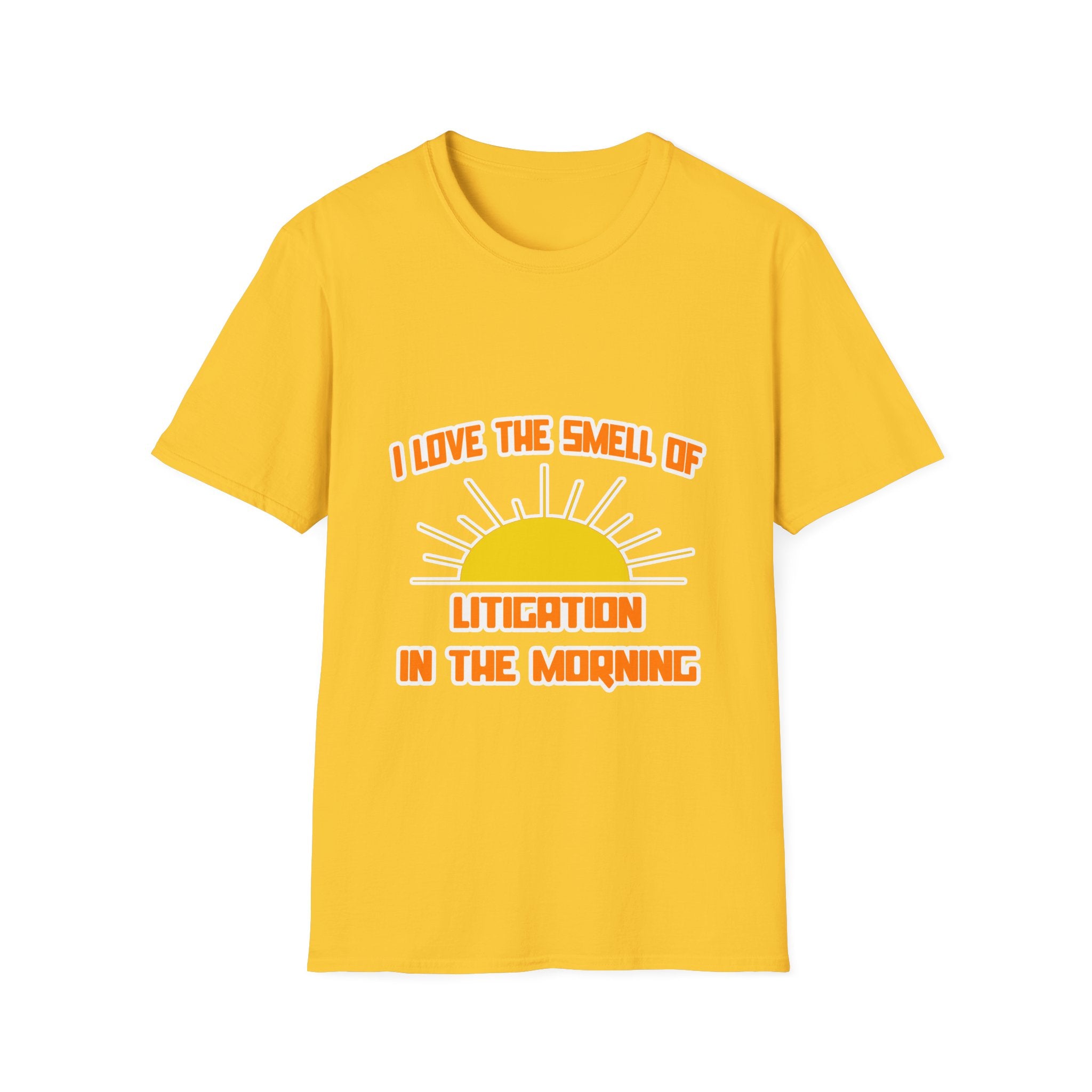 Smell of Litigation in the Morning - Unisex Softstyle T-Shirt