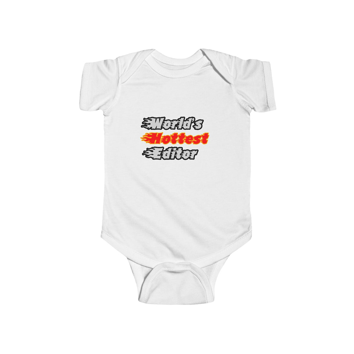 World's Hottest Editor - Infant Fine Jersey Bodysuit