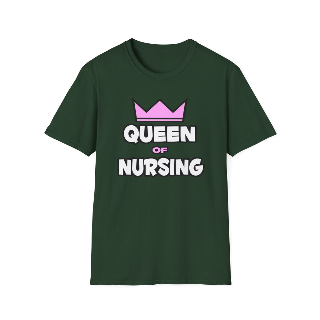 Queen of Nursing - Unisex Softstyle T-Shirt
