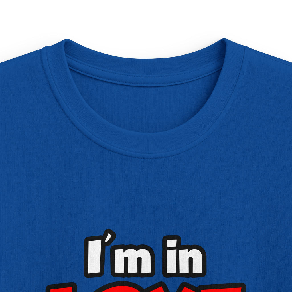 I'm In Love With A Firefighter - Kids Softstyle Tee