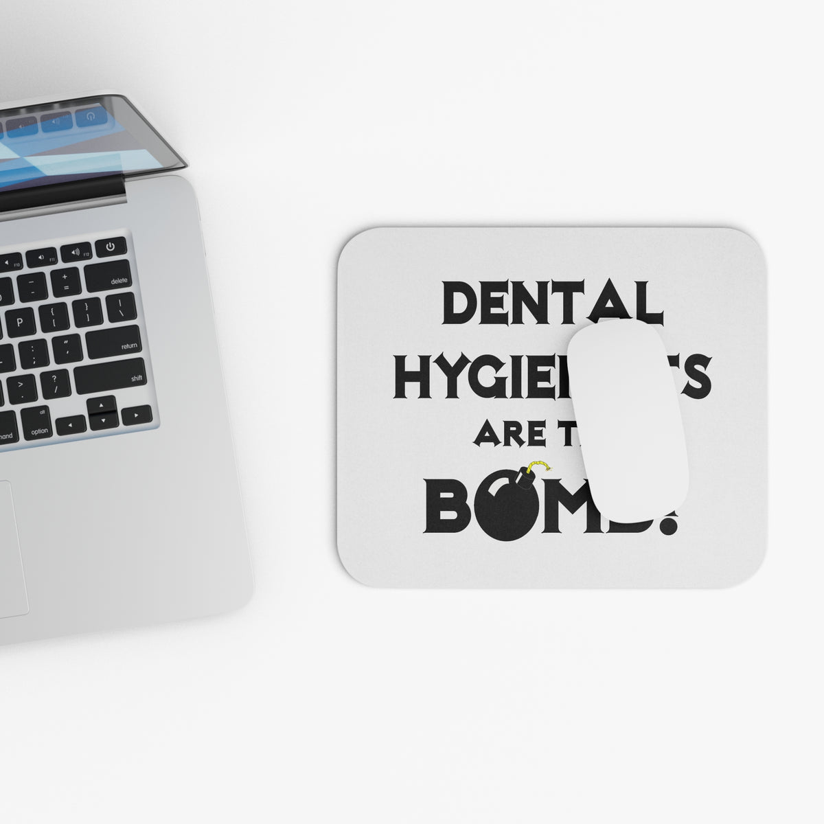 Dental Hygienists Are The Bomb! - Mouse Pad (Rectangle)