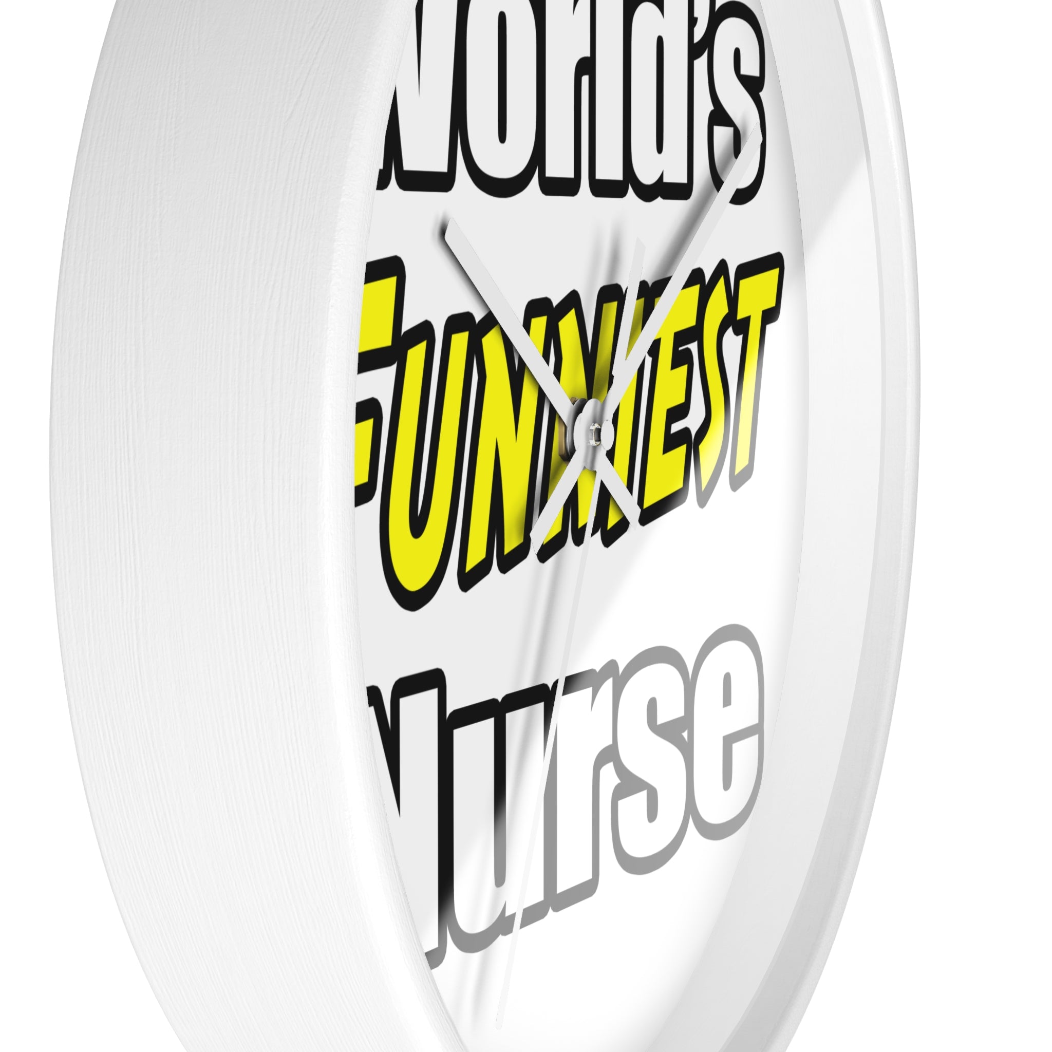 World's Funniest Nurse - Wall Clock
