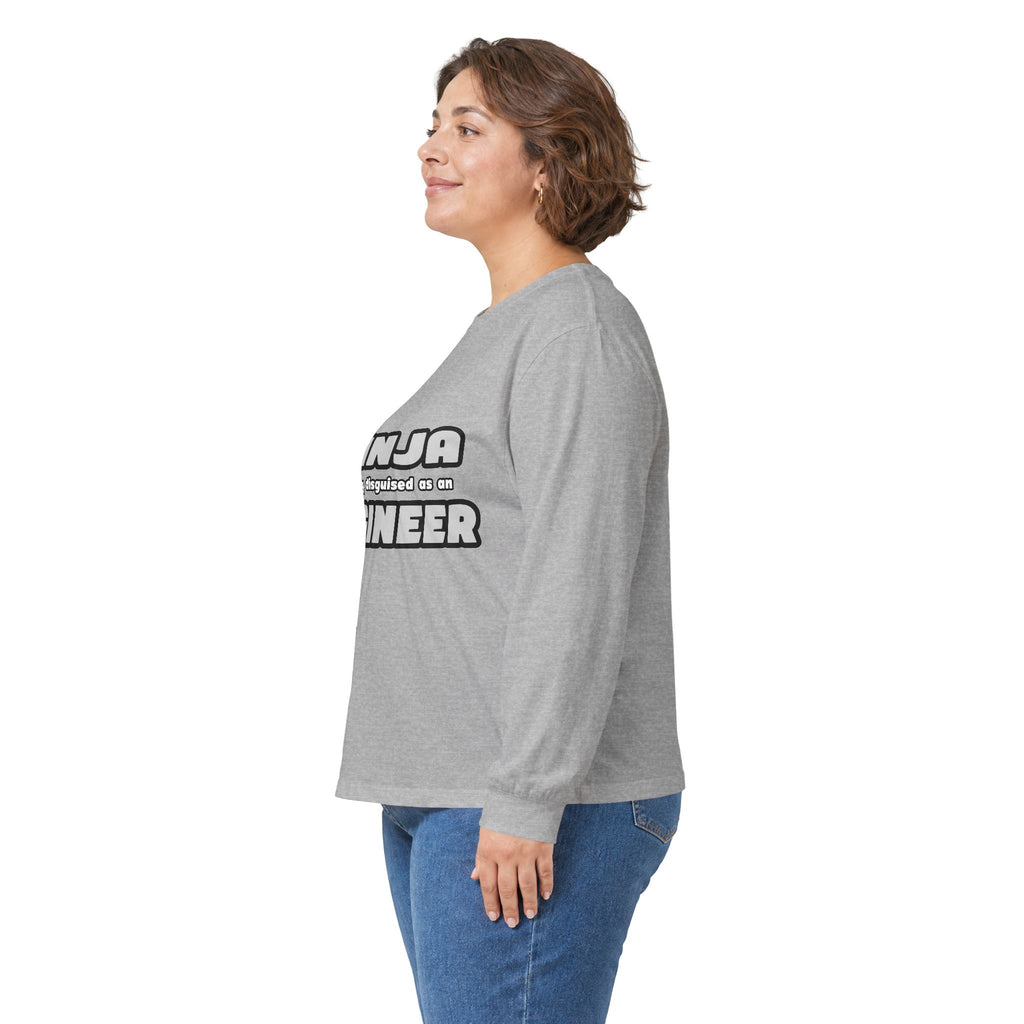 Ninja Cleverly Disguised As An Engineer - Unisex Ultra Cotton Long Sleeve Tee