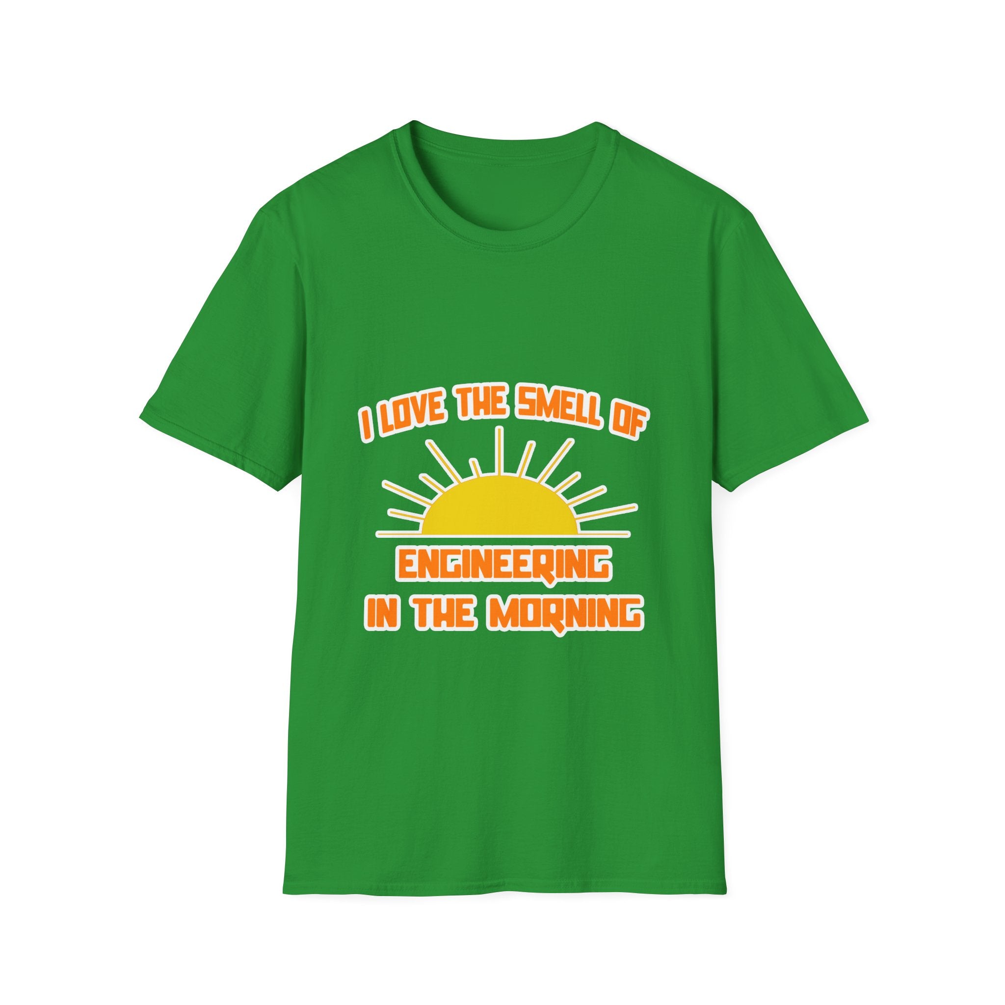 Smell of Engineering in the Morning - Unisex Softstyle T-Shirt