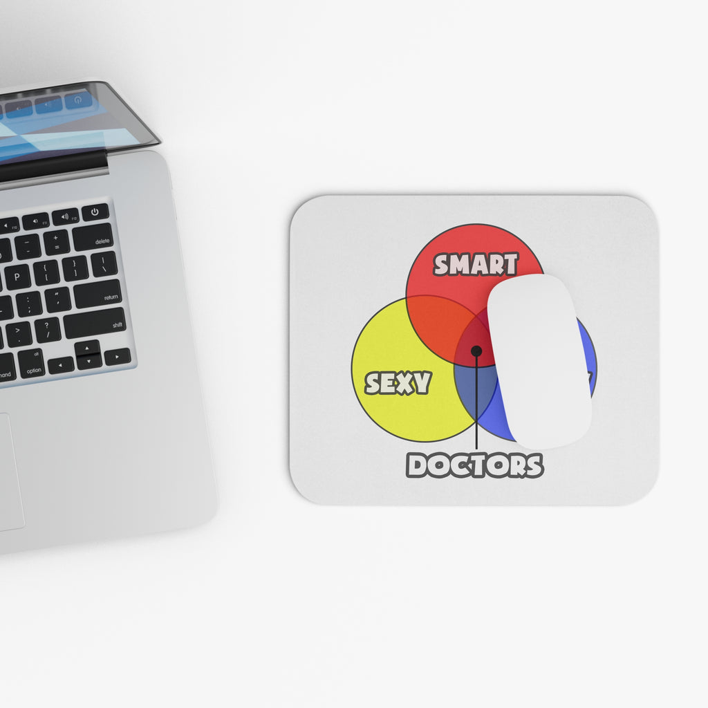 Venn Diagram .. Doctors - Mouse Pad (Rectangle)