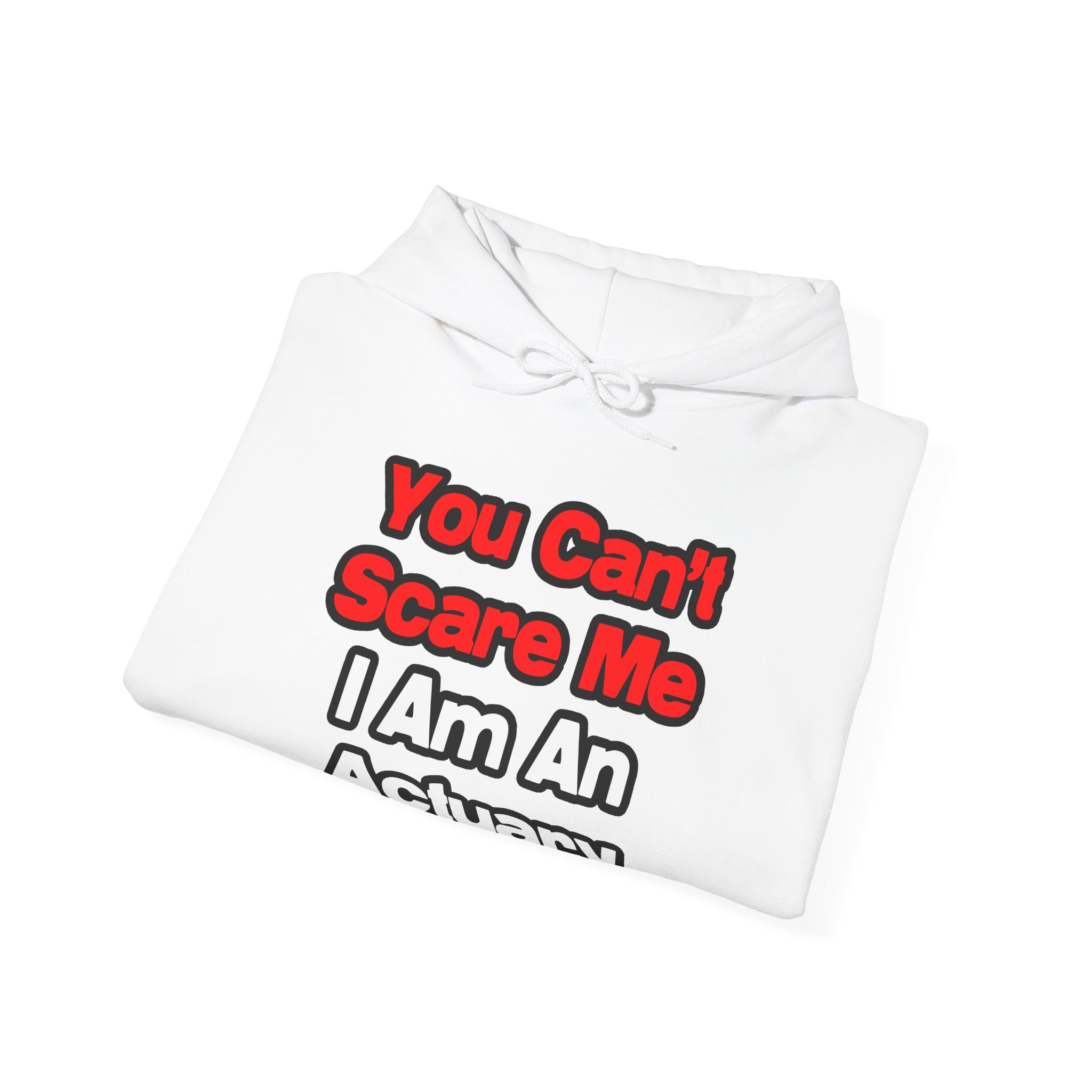 You Can't Scare Me...Actuary - Unisex Heavy Blend™ Hooded Sweatshirt