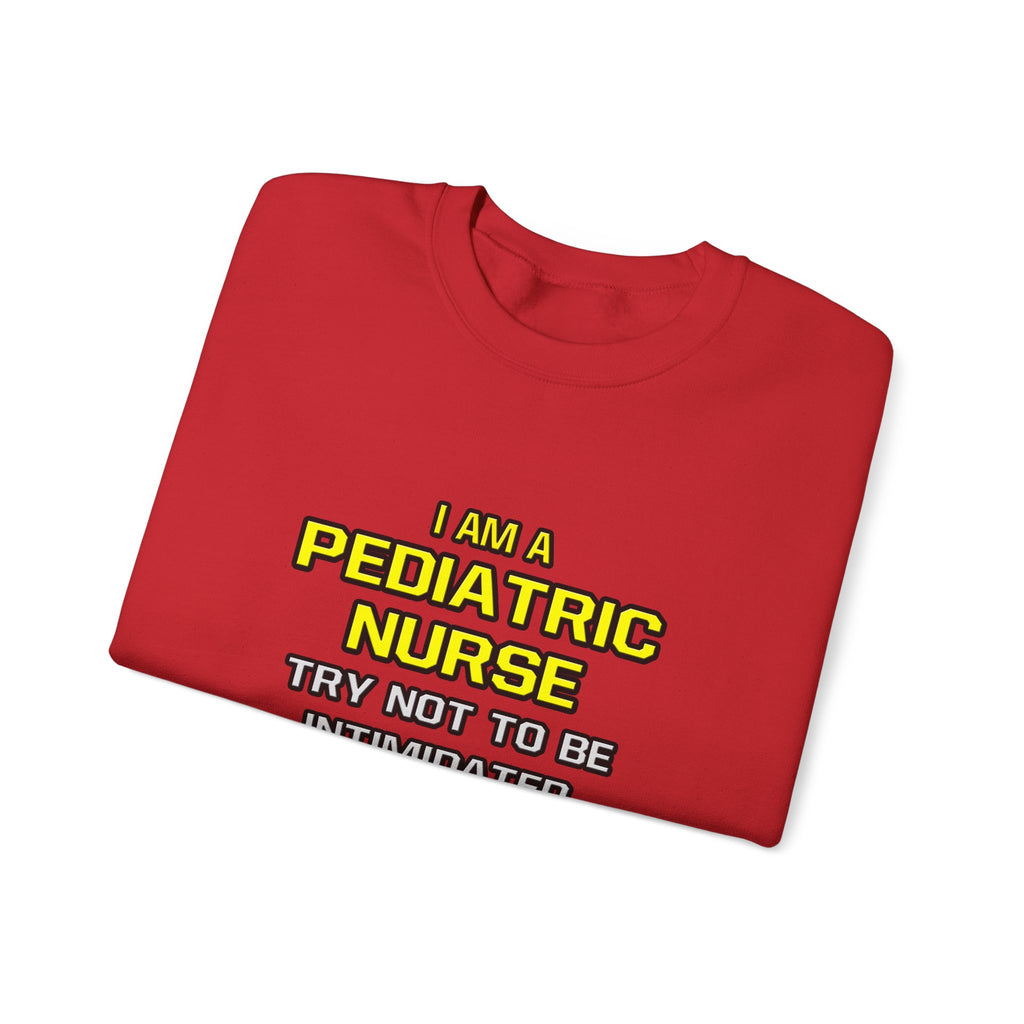 Pediatric Nurse...Superior Intelligence - Unisex Heavy Blend™ Crewneck Sweatshirt