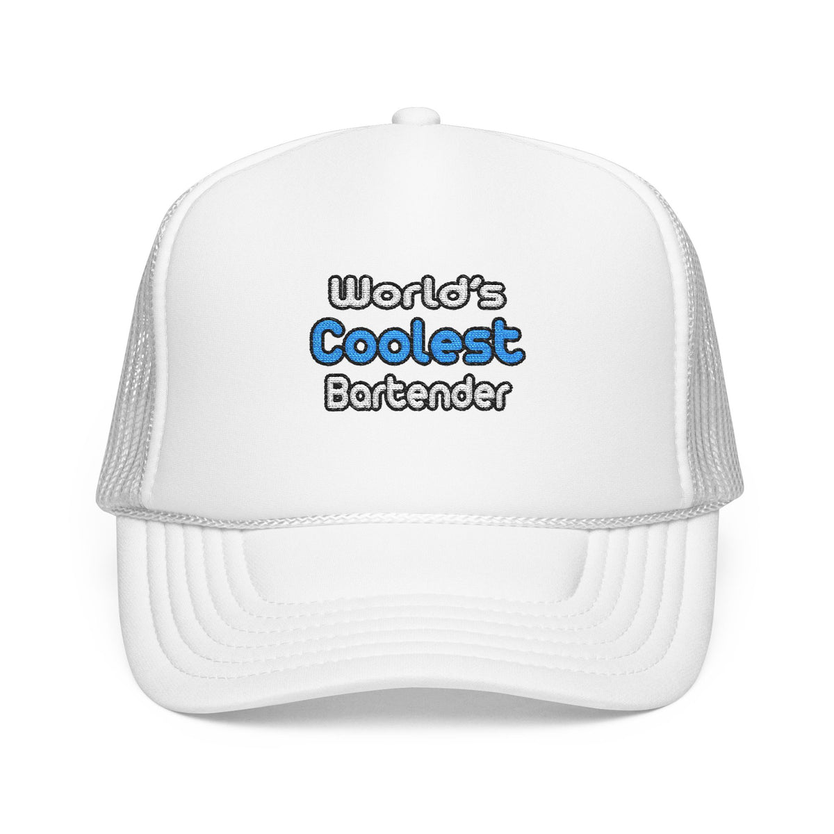 World's Coolest Bartender - Foam Trucker Hat