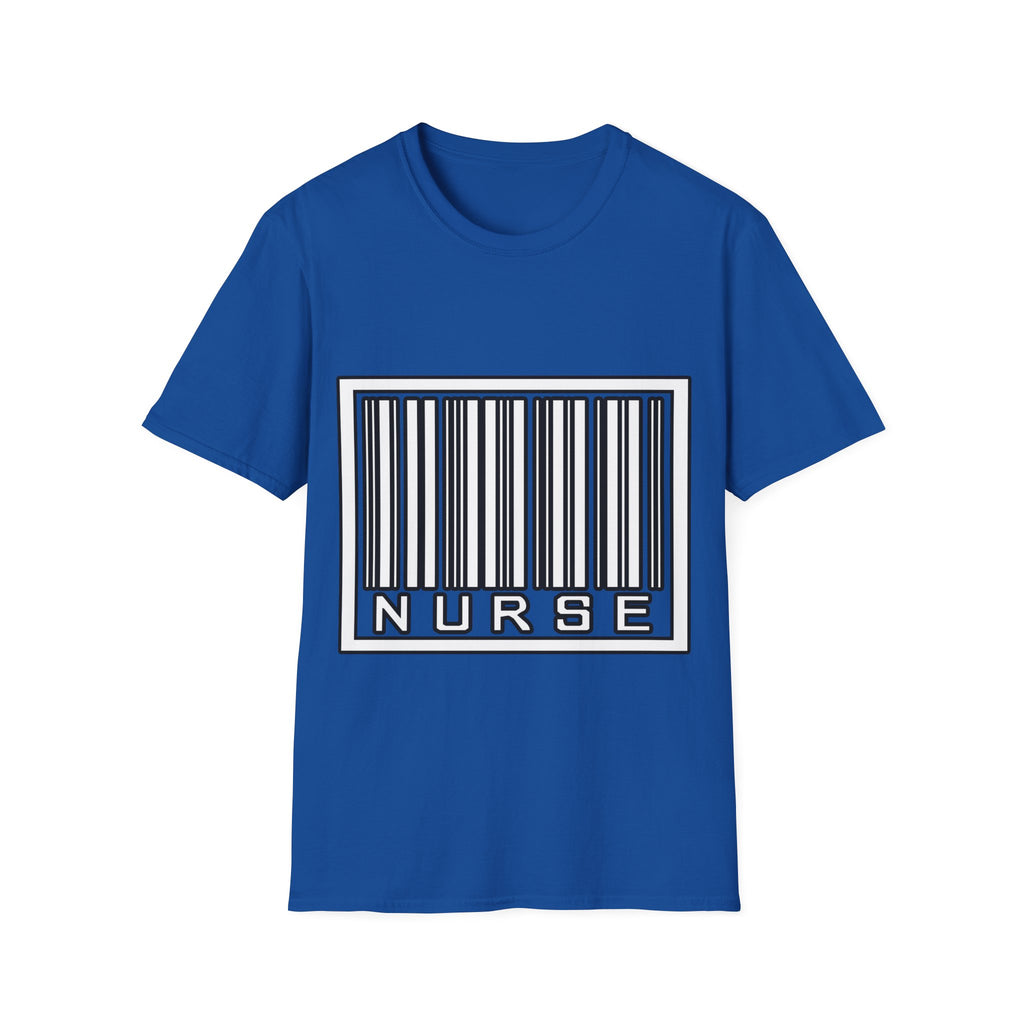 Barcode Nurse - Unisex Softstyle T-Shirt