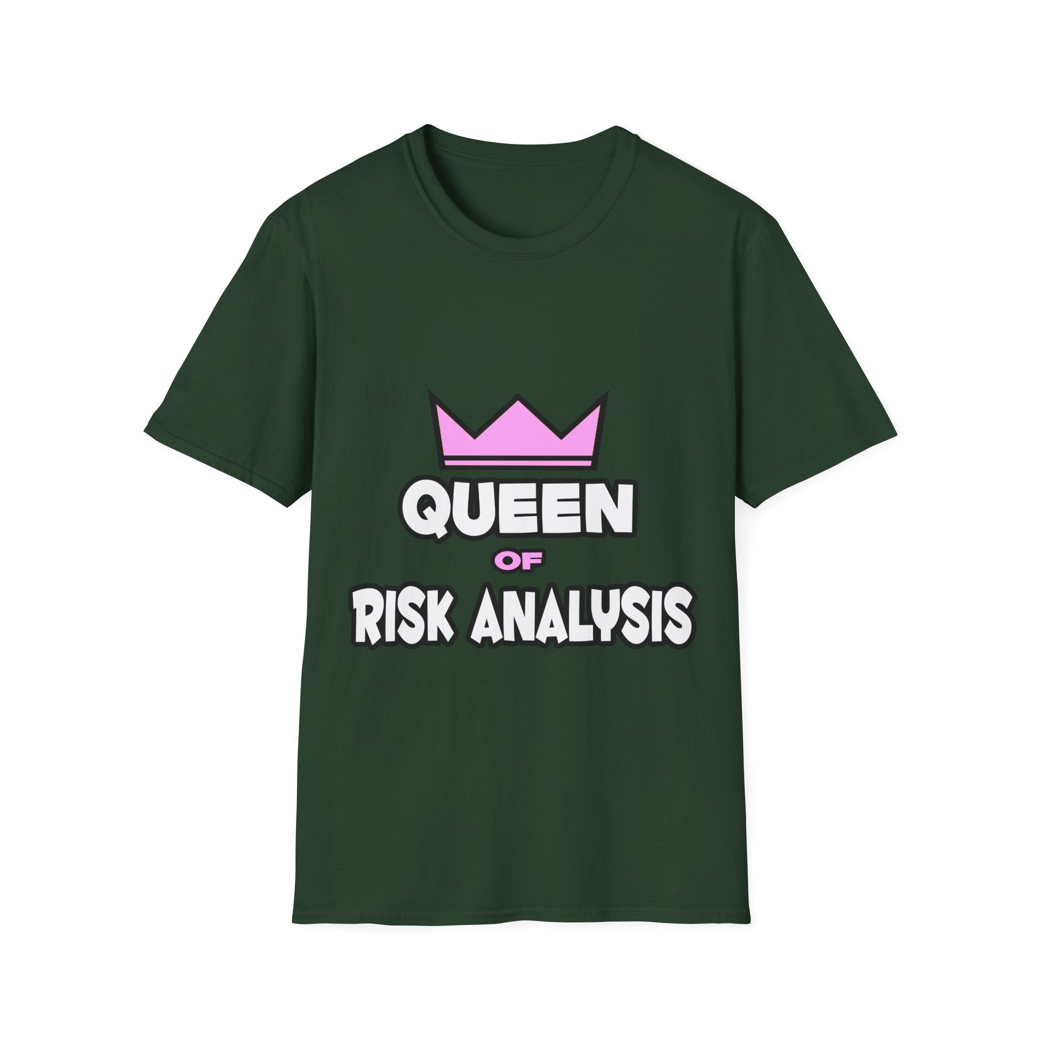 Queen of Risk Analysis - Unisex Softstyle T-Shirt