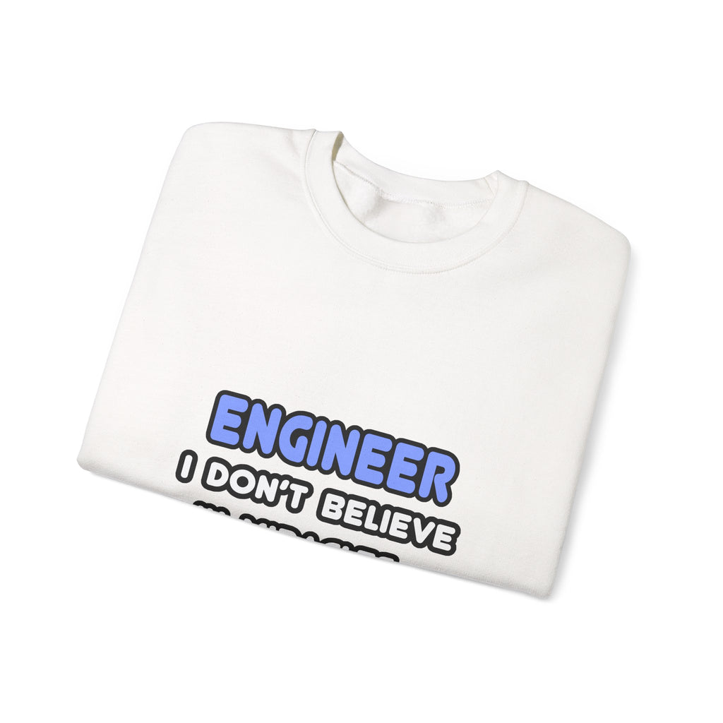 Miracles and Engineers - Unisex Heavy Blend™ Crewneck Sweatshirt