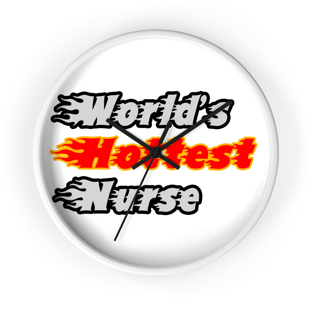 World's Hottest Nurse - Wall Clock