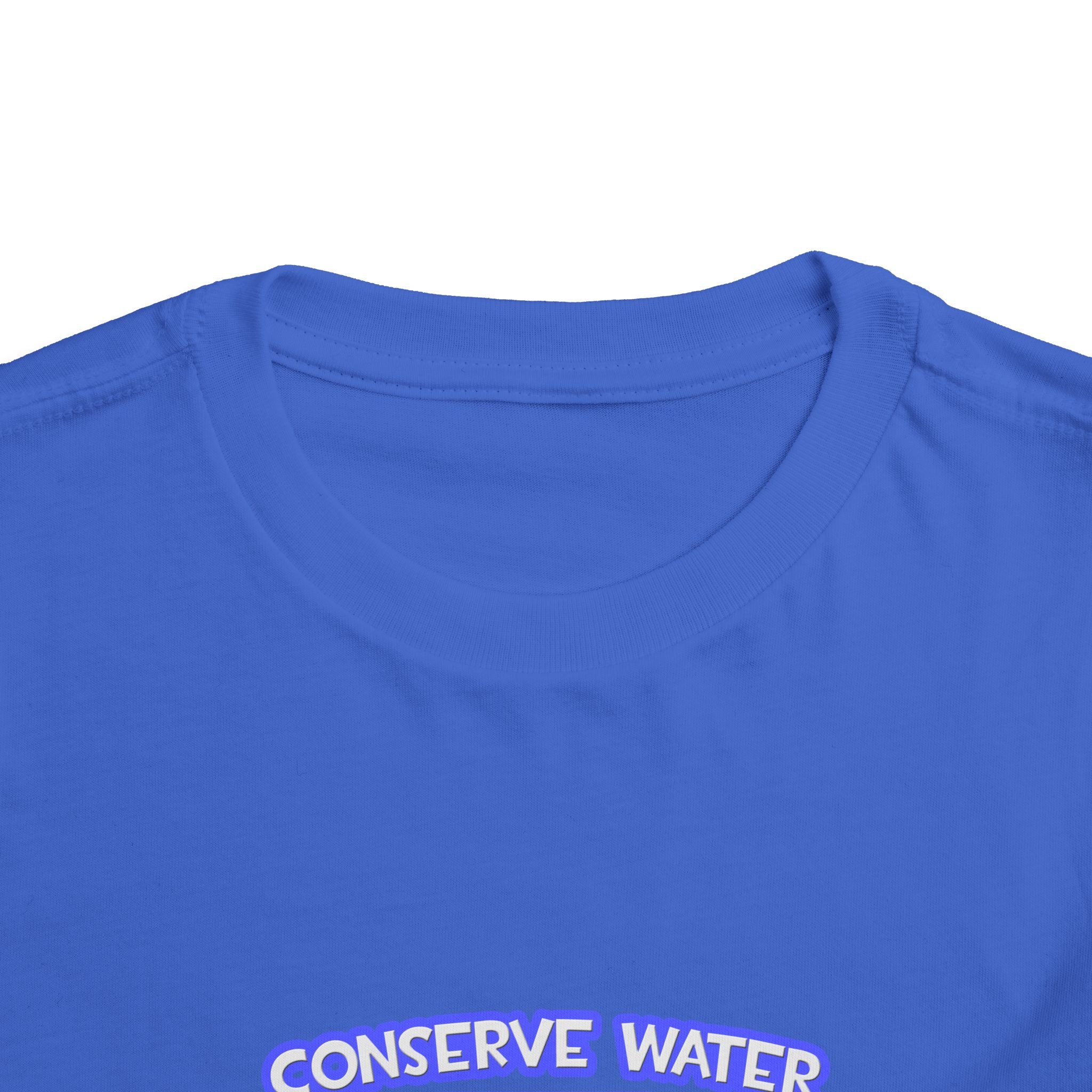 Conserve Water .. Shower With Aerospace Engineer - Toddler Short Sleeve Tee