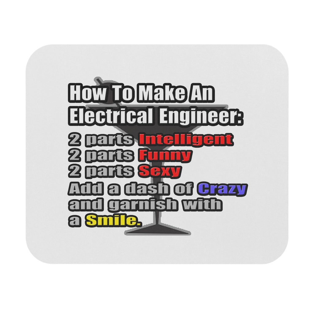 How To Make an Electrical Engineer - Mouse Pad (Rectangle)