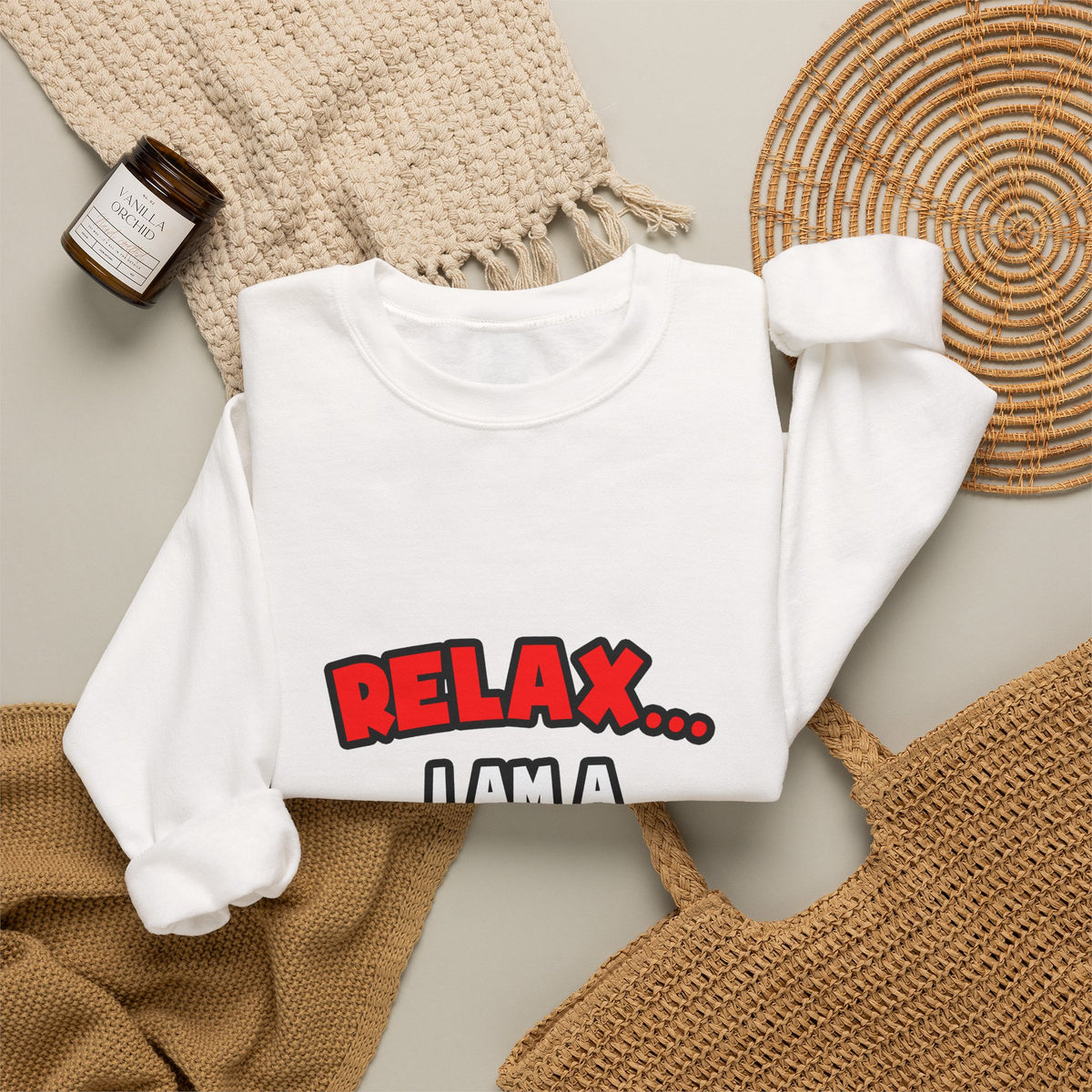 Relax ... I Am a Cardiologist - Unisex Heavy Blend™ Crewneck Sweatshirt