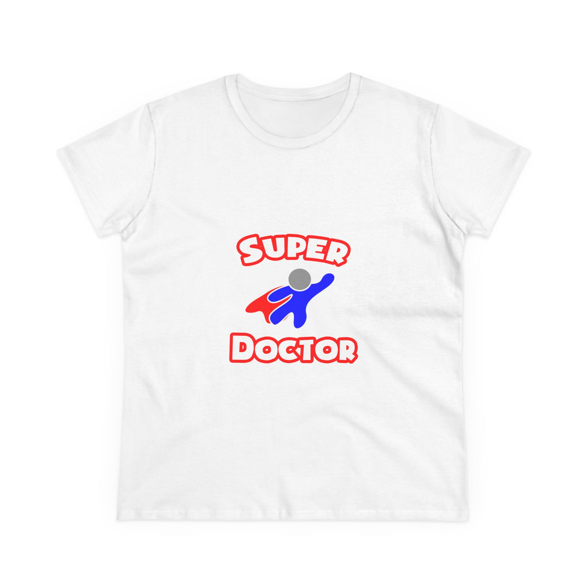 Super Doctor (2) - Women's Midweight Cotton Tee