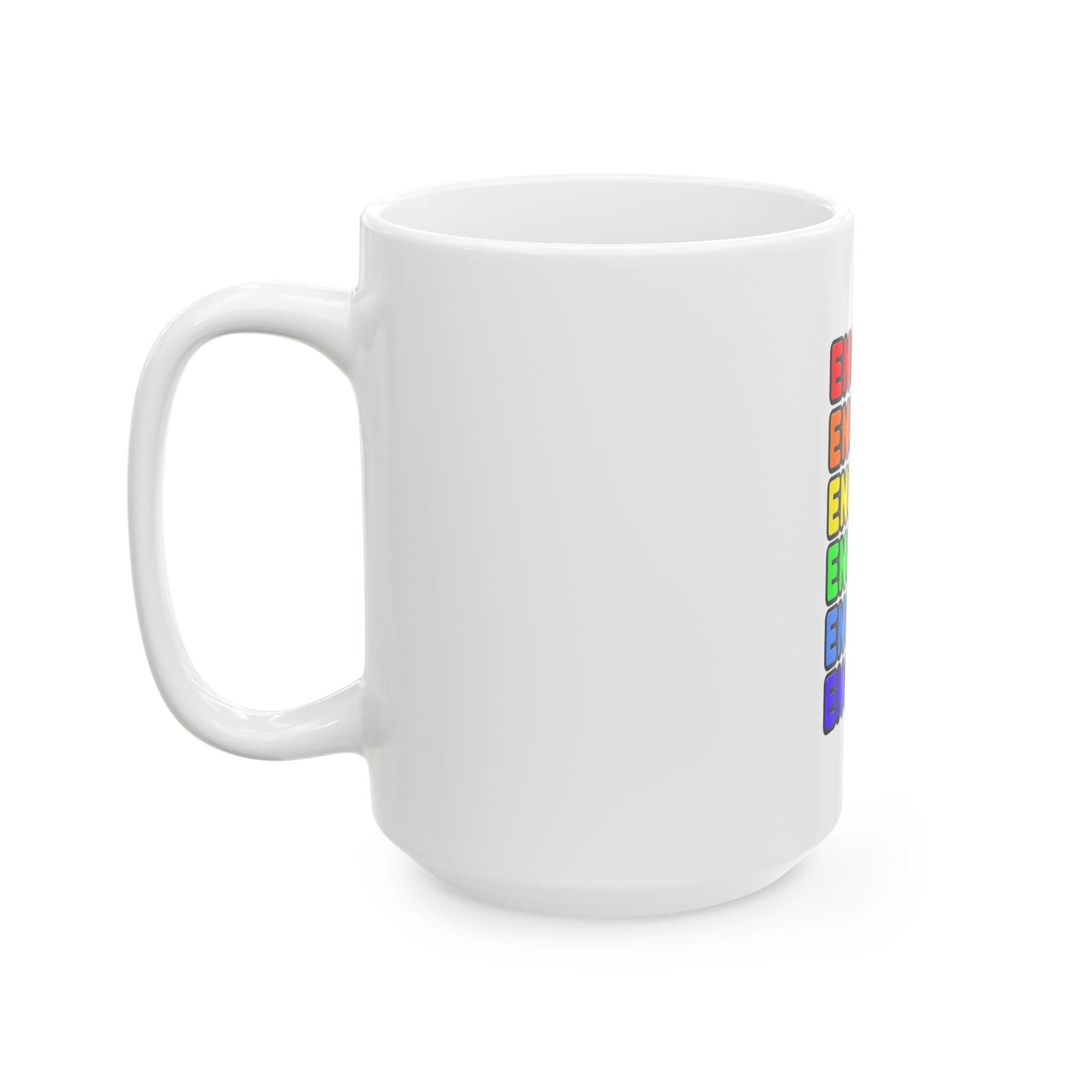 Rainbow Engineer - Ceramic Mug, (11oz, 15oz)