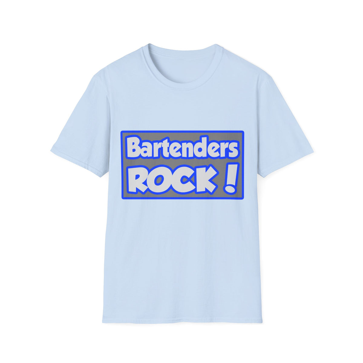 Bartenders Rock! - Unisex Softstyle T-Shirt
