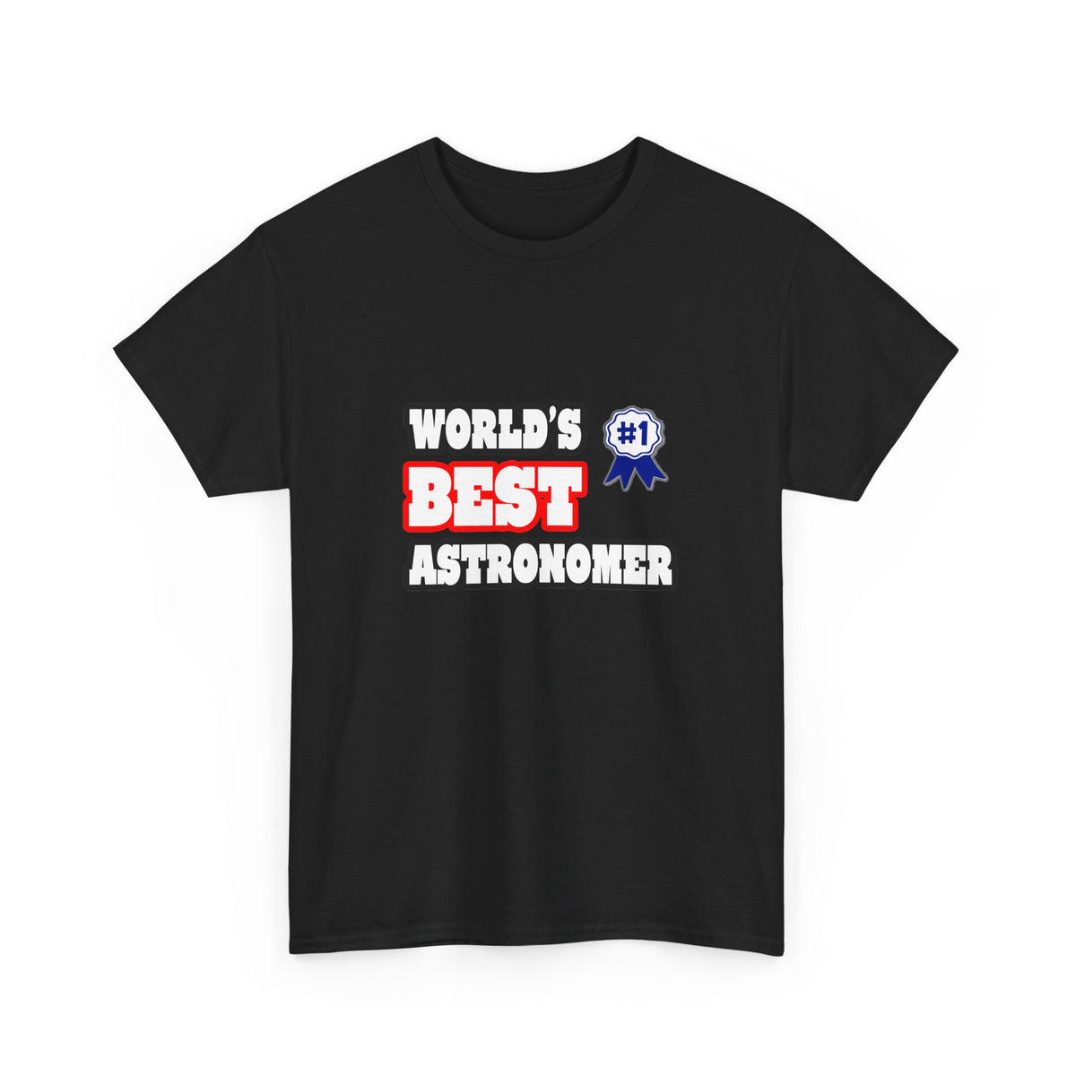 World's Best Astronomer - Unisex Heavy Cotton Tee