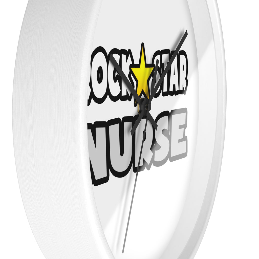 Rock Star Nurse (2) - Wall Clock