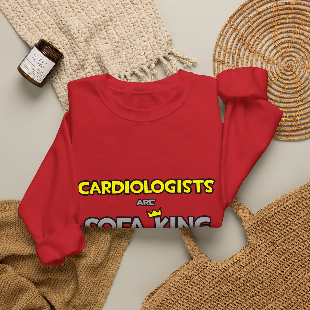 Cardiologists Are Sofa King Cool - Unisex Heavy Blend™ Crewneck Sweatshirt
